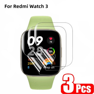 ฟิล์มไฮโดรเจลนิ่ม ป้องกันหน้าจอ สําหรับ Redmi Watch 3 3 ชิ้น