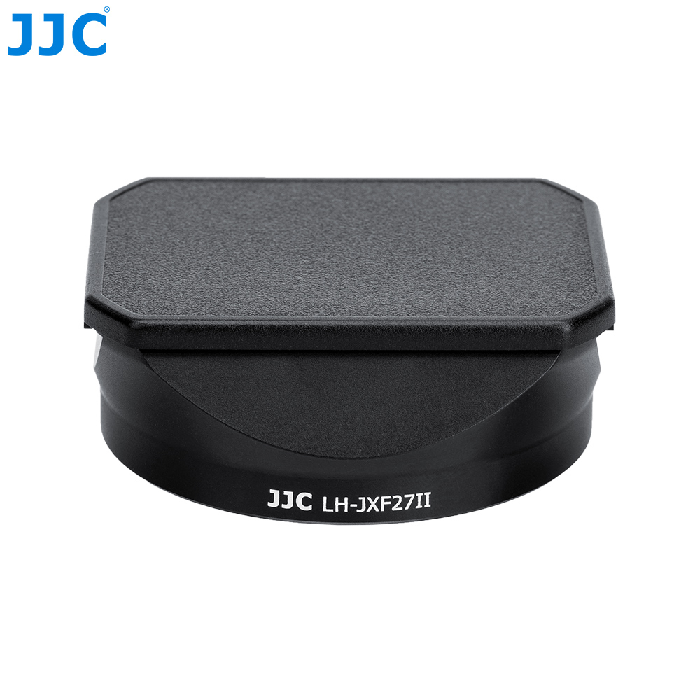 JJC Lens Hood สำหรับ Fujifilm XF 23mm F2.8 R WR/ XF 27mm F2.8 R WR/ XF 27mm F2.8 Fuji เลนส์ฮู้ด อะลู
