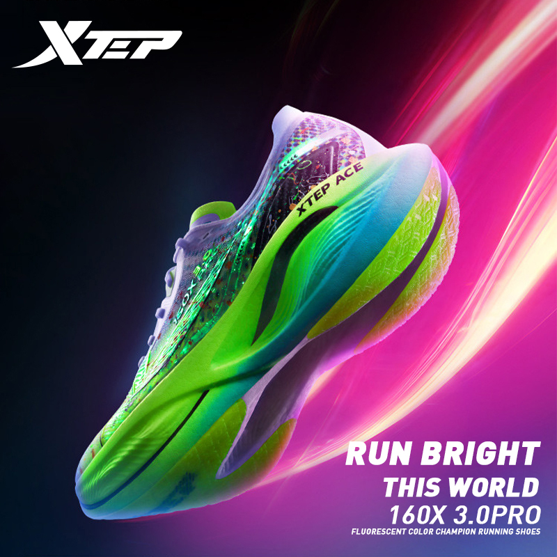 XTEP 160X 3.0 Pro รองเท้าวิ่งมาราธอน PB รองรับแรงกระแทก สําหรับผู้ชาย