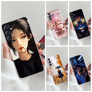 เคสโทรศัพท์มือถือแบบนิ่ม TPU ใส ลายแฟชั่น สุดเท่ สําหรับ Samsung Galaxy M54 M54 SM-M546B