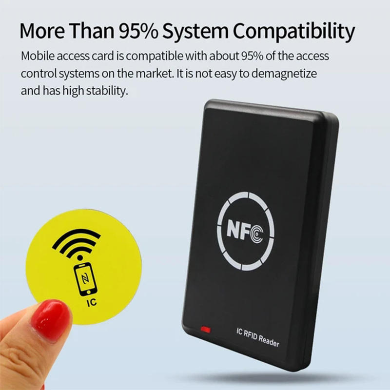 สติกเกอร์การ์ดควบคุมการเข้าถึง RFID 125Khz TK4100 13.56Mhz M1 1K S50 10 ชิ้น - รูปที่ 3