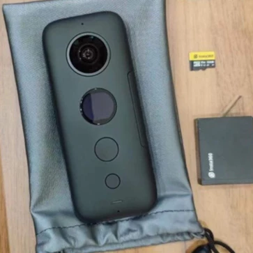 มือสอง กล้องแอคชั่นพาโนรามา ป้องกันการสั่นสะเทือน สําหรับ Insta360 One X vlog Video มือสอง กล้อง Used thumbnail 3