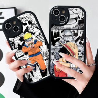 เคสโทรศัพท์มือถือ ลายการ์ตูนนารูโตะ One Piece สําหรับ Oppo A15 A57 A76 A95 A78 A58 A16 A12 A17 A17K A5s A7 A9 A5 A96 A54 A74 A55 A3S A77s A16E A92 A1K A16K Reno 8T 5F 5Z 8 7 7Z 5 A31 A53 ลูฟี่ ปกอ่อน