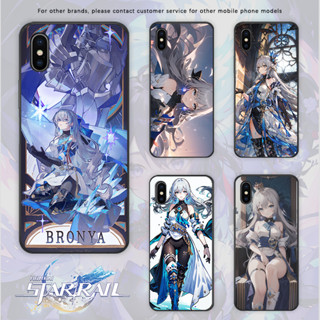 พร้อมส่ง Honkai: Star Rail Bronya เคสโทรศัพท์มือถือ กระจกนิรภัย ซิลิโคนนุ่ม ลายไพ่ทาโรต์ สําหรับ