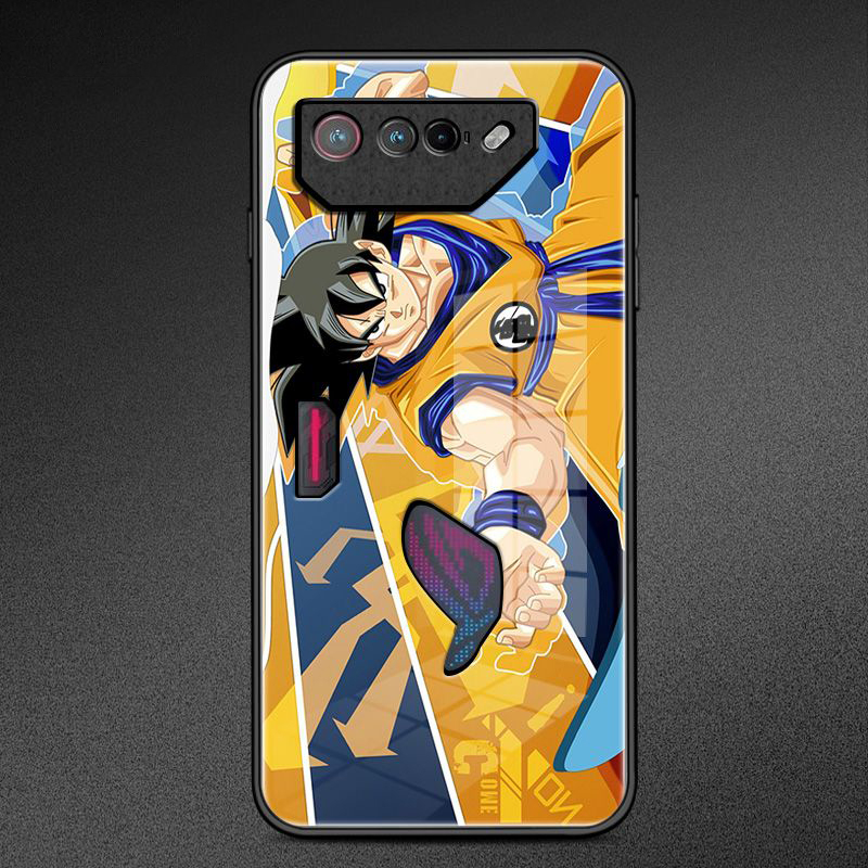 สําหรับ ASUS ROG โทรศัพท์ 7 Pro กระจกนิรภัยปกหลังสําหรับ ROG 7 Phone7 7Pro Funda กันกระแทกกันชน Anti