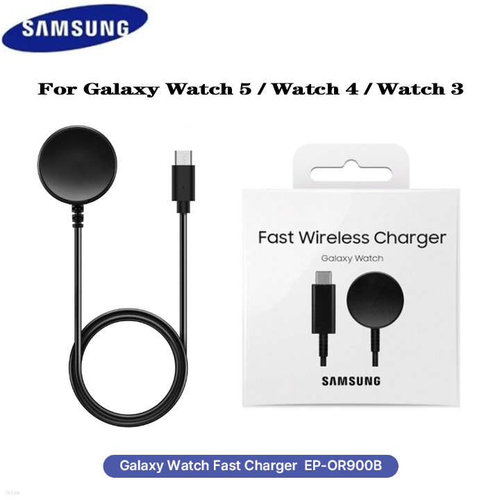 [ Qc Tested ] แท่นชาร์จสมาร์ทวอทช์ แบบไร้สาย สําหรับ Samsung Galaxy Watch 5 Watch 4 Watch 3 Active 2 Samsung Watch Type-C