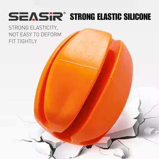 Seasir ตัวหยุดคันเบ็ดตกปลา แบบซิลิโคน ป้องกันการชน