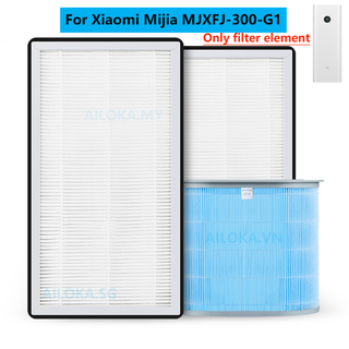 【ไส้กรอง Hepa】ไส้กรอง HEPA แบบเปลี่ยน สําหรับเครื่องฟอกอากาศ Xiaomi Mijia MJXFJ-300-G1 300