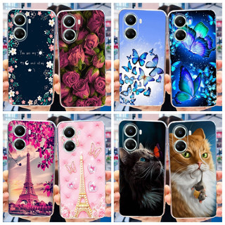 เคสนิ่ม ลายการ์ตูนผีเสื้อน่ารัก สําหรับ Huawei Nova 10 SE Case 2022 BNE-LX1 BNE-LX3 Nova10 SE