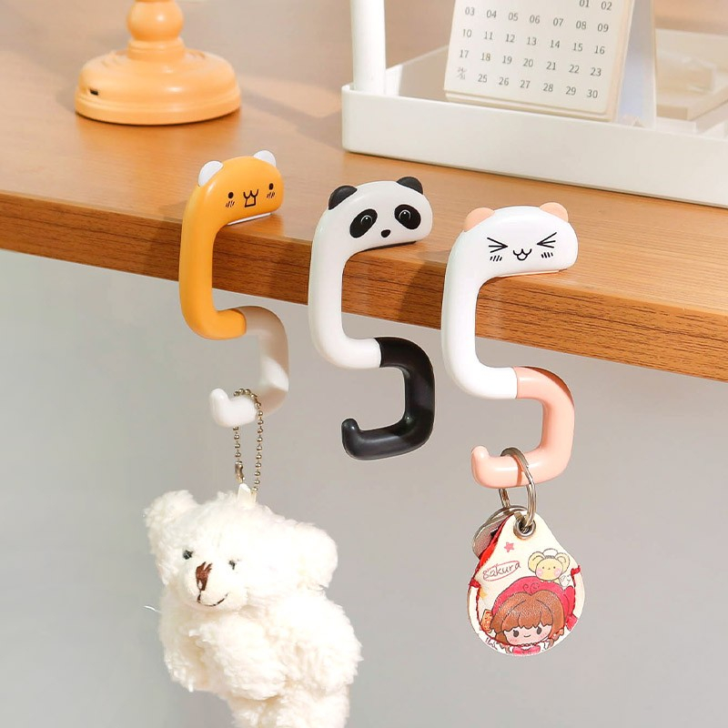 ตะขอแขวนกระเป๋านักเรียน แบบพกพา พับเก็บได้ ถอดออกได้ SH044