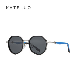 Kateluo ใหม่ แว่นตากันแดด เลนส์โพลาไรซ์ ป้องกันแสงแดด แฟชั่น สําหรับเด็กผู้ชาย และเด็กผู้หญิง TR5129