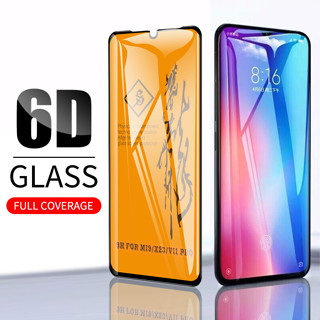 ฟิล์มกระจกกันรอยหน้าจอ แบบเต็มจอ 6D สำหรับ Xiaomi Mi 9T 10T 11T 12T 11 12 Lite POCO F3 F4 F5 X3 X4 X5 M3 M4 Pro 5G Redmi Note 8 9 9S 10 10S 11 11S 12 12S 9A 9C 10A 10C 12C