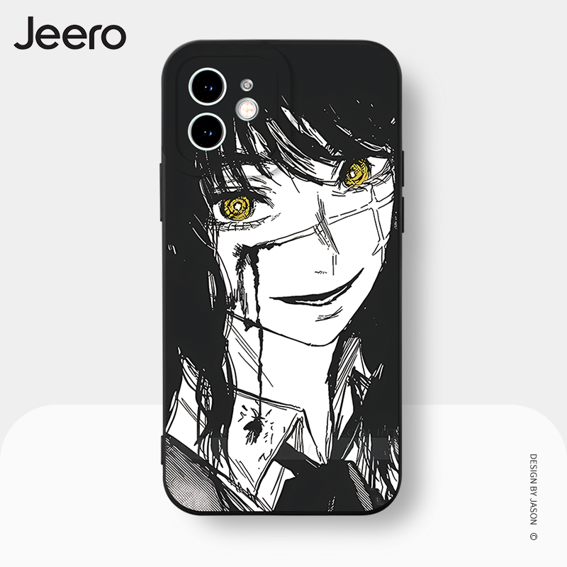 Jeero เคสไอโฟน เคสซิลิโคนนุ่มกันกระแทกการ์ตูนอนิเมะตลก เคสโทรศัพท์ Compatible for iPhone 16 15 14 13 12 11 Pro Max SE 2020 X XR XS 8 7 Plus พลัส HFE2064
