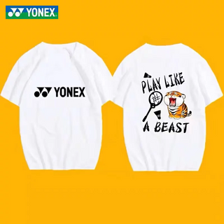 เสื้อกีฬาแขนสั้น ลายทีม New Yonex Badminton Jersey สําหรับผู้ชาย และผู้หญิง 2023