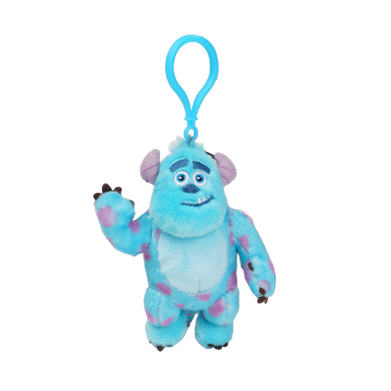 Disney ของแท้ จี้ตุ๊กตาดิสนีย์ Stitch สตรอเบอร์รี่ หมี ตุ๊กตา Toy Story สําหรับตกแต่งกระเป๋า