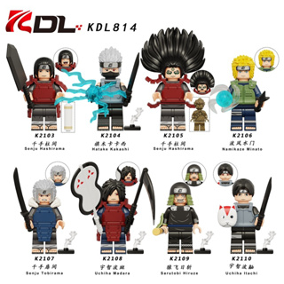 (8 ชิ้น) โมเดลฟิกเกอร์ ตัวต่อเลโก้ นารูโตะ Uchiba Kiki Kakashi ของเล่นเสริมการเรียนรู้เด็ก