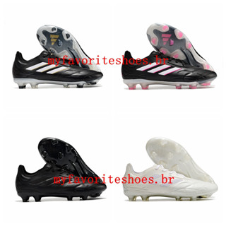 รองเท้าฟุตบอล Copa Pure.1 FG Cleats สีขาว สีดํา กันน้ํา คุณภาพสูง สําหรับผู้ชาย ผู้หญิง 2023 012
