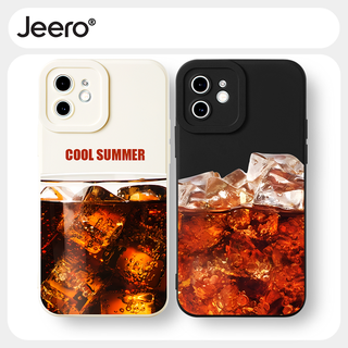 Jeero เคสคู่ เคสไอโฟน คู่รัก กันกระแทกซิลิโคนนุ่มน่ารักตลก เคสโทรศัพท์ Compatible for iPhone 15 14 13 12 11 Pro Max SE 2020 X XR XS 8 7 6 6S Plus พลัส HFF3119