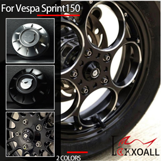 Lckxoall ฝาครอบดุมล้อ ด้านข้าง อุปกรณ์เสริม สําหรับรถจักรยานยนต์ Vespa GTS 300 GTV300 Sprint150