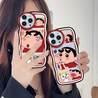 เคสโทรศัพท์ซิลิโคน TPU แบบนิ่ม ลายการ์ตูนชินจัง กันกระแทก สําหรับ Xiaomi Redmi 12 12C A1 A2 5ANote 12 5 6 6A Plus 7 8 9 9A 9C 9T 9S 10 10A 10S 10C 11 11S POCO M3 Pro 4G 5G | H122