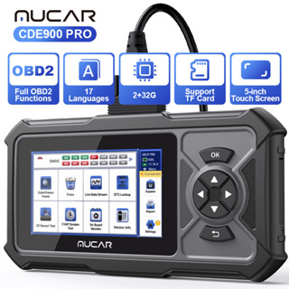 Mucar CDE900 PRO เครื่องมือสแกนเนอร์วินิจฉัยรถยนต์ OBD2 OBD2 สําหรับช่าง