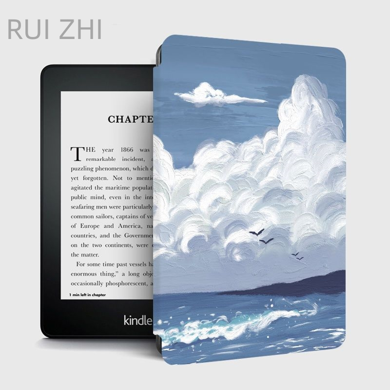 เคสซิลิโคนนิ่ม แบบแม่เหล็ก สําหรับ Kindle Paperwhite 11th Kindle 2022 10th Paperwhite 5 6 7th