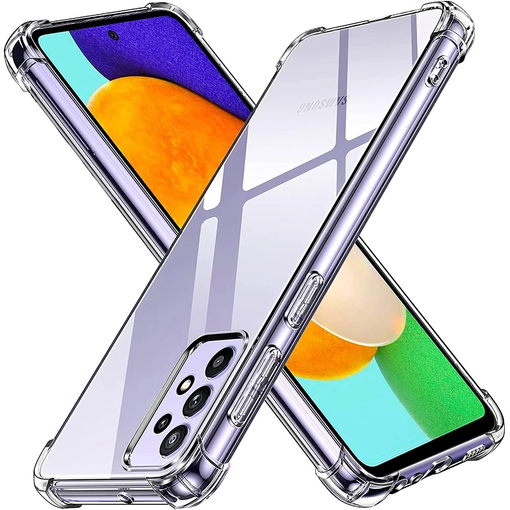 เคสใสกันกระแทก สำหรีบ Samsung Galaxy A05 A05s A54 A14 5G A34 A04s A04 A53 A33 A23 A13 4G A73 A52s A52 A03 A03s A32 A22 A12 A02 A02s A72 A71 A70 A70s A51 A50 A50s A30s A42 A31 A30 A20 A21s A20s A11 A10 A10s