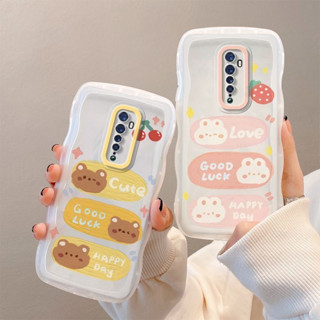 เคสโทรศัพท์มือถือ แบบนิ่ม ลายการ์ตูนน่ารัก สําหรับ OPPO Reno 2 2F 5 6 7 8Z 8T A9 2020 A5 2020