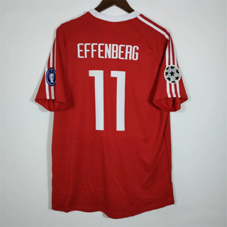 เสื้อกีฬาแขนสั้น ลายทีมชาติฟุตบอล Bayern Munich EFFENBERG MATTHAUS 00-01 ชุดเหย้า คุณภาพสูง สไตล์เรโทร