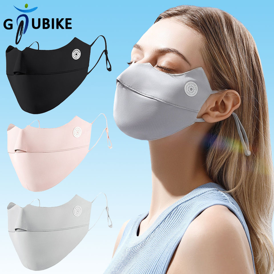 GTUBIKE UPF50 + หน้ากากป้องกันรังสียูวีที่สามารถระบายอากาศได้