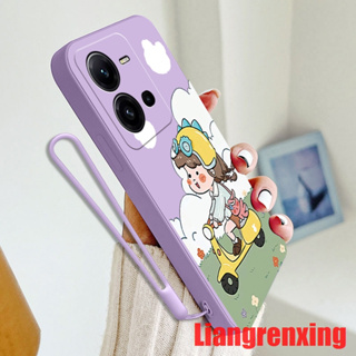 เคส VIVO Y35 4g 2022 เคสโทรศัพท์มือถือ ซิลิโคนนิ่ม กันกระแทก ลายการ์ตูนรถจักรยานยนต์ สําหรับ VIVO Y35 4g 2022 YTMTN01 น่ารัก ลายการ์ตูน กันกระแทก