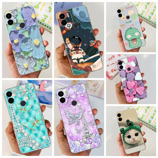 เคสโทรศัพท์มือถือแบบนิ่ม ลายไดโนเสาร์นักบินอวกาศน่ารัก สําหรับ Xiaomi Redmi A2 Plus Xiomi Redmi A2+ RedmiA2 Plus