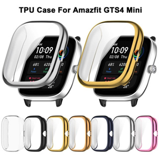 เคส TPU ป้องกันหน้าจอ อุปกรณ์เสริม สําหรับ Huami Amazfit GTS 4 Mini SmartWatch