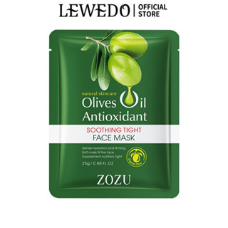 Lewedo Olive Oil มาส์กหน้า ให้ความชุ่มชื้น กระชับผิวหน้า 25 กรัม