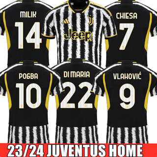 เสื้อเชิ้ต ลายทีมชาติฟุตบอล Juventus 23/24 คุณภาพสูง สําหรับผู้ชาย AAA