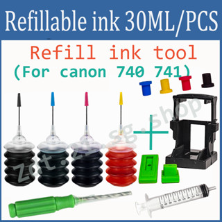 หมึกเติม สีดํา สําหรับ Canon 740XL Canon 740 741 Canon 740 Canon 740 Ink 740 Black 741 MG3170 PIXMA MG2170 MG2270