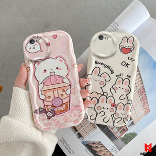 เคส iPhone 6 6S 7 8 6 PLUS 6S PLUS 7 PLUS 8 PLUS รูปแบบการ์ตูน ซิลิโคนใหม่ กรณีป้องกันโทรศัพท์มือถือ XXNYW