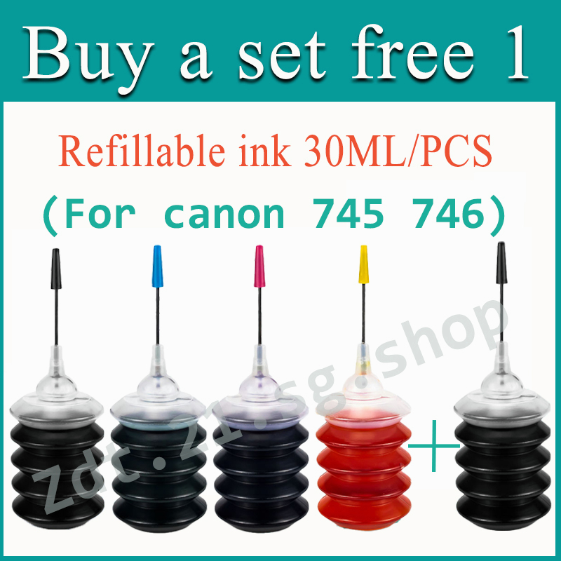หมึกเติม แบบสะท้อนแสง สําหรับ Canon pg-745 cl-746 pg745 xl cl746 xl pg 745 xl cl 746 iP2870S MG2570S