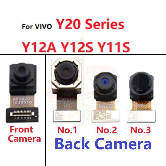 กล้องหน้า กล้องหลัง สําหรับ Vivo Y11 Y12 Y15 Y17 Y19 Y20S G Y20 Y20I Y12A Y12S - รูปที่ 3