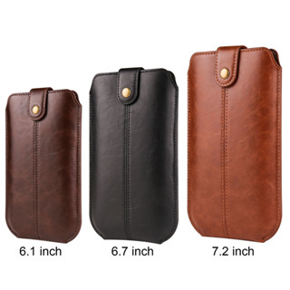 กระเป๋าหนังคาดเอว คาดเข็มขัด เหมาะสําหรับ iphone 14 Pro MAX เคสโทรศัพท์ กระเป๋าคาดเอว