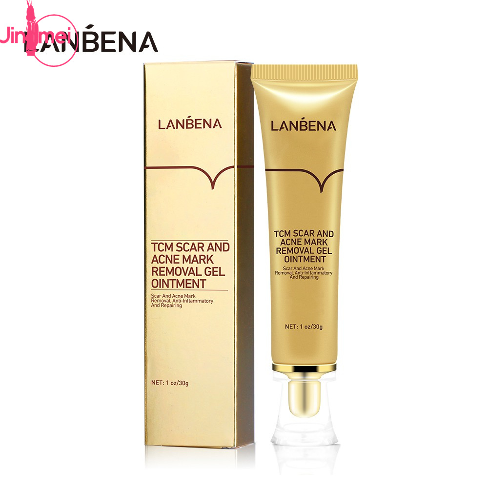 Lanbena Scar Remover Gel Cream Acne Treatment Whitening Moisturizer Serum Skin Care 30g