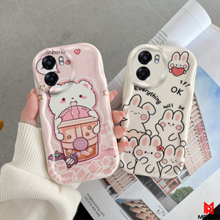 เคส OPPO A77 5G รูปแบบการ์ตูน ซิลิโคนใหม่ กรณีป้องกันโทรศัพท์มือถือ XXNYW