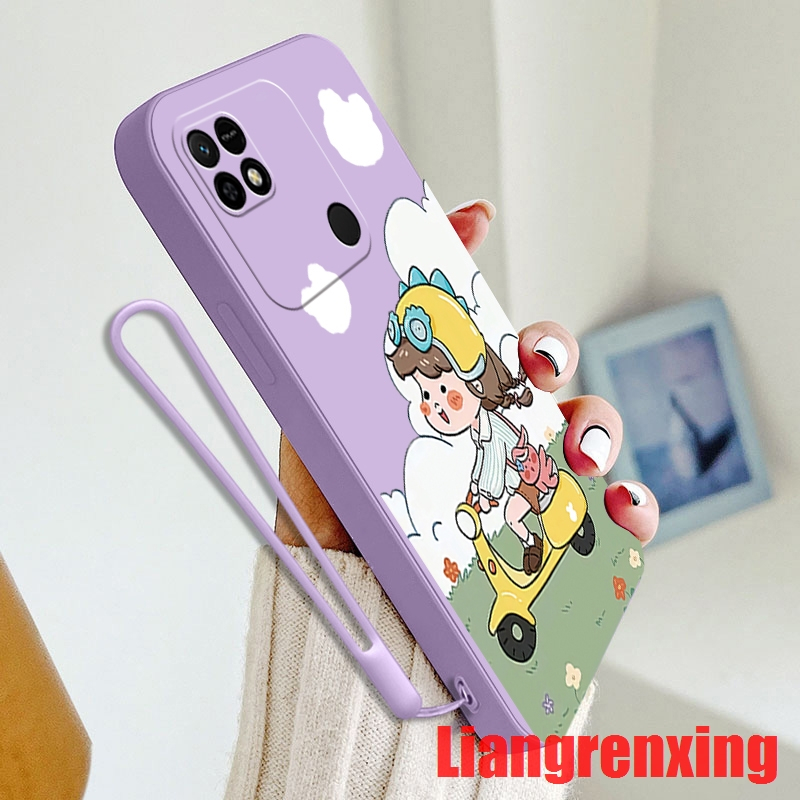 เคส redmi 9c redmi 10a xiaomi redmi 9c เคสซิลิโคนนิ่ม ลายการ์ตูนรถจักรยานยนต์ กันกระแทก สําหรับ redmi 9c redmi 10a xiaomi redmi 9c YTMTN01 น่ารัก ลายการ์ตูน กันกระแทก