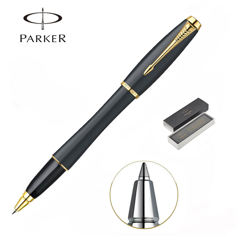 Parker Urban Premium ปากกาลูกลื่น พร้อมไส้ปากกา ขนาด 0.5 มม. 0.7 มม. สีดํา