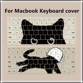 【Cat】Keyboard cover For MacBook New M2Air13 Pro14 M1 2020 Air13 Pro13.3 Retina A1502 A1466 A1706 touchbar Pro13 inch Waterproof keyboard cover