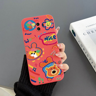 เคสโทรศัพท์มือถือ Tpu ขอบตรง ลายกระต่าย สําหรับ Huawei Mate 10 Mate 10 PRO Mate 20 Mate 20 PRO Mate 20X 5g Y7 2019