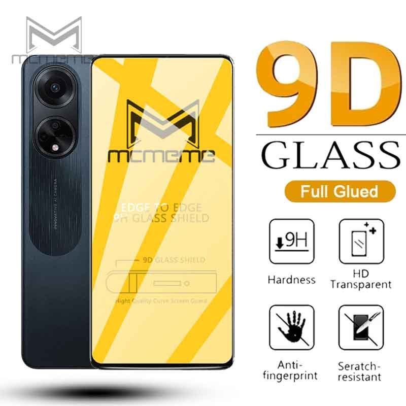ฟิล์มกระจกนิรภัยเต็มจอ 9D แก้ว OPPO A60 A3x A3 Pro A58 A98 A78 A38 A18 A59 A79 A77s A17 A17K A95 A76 A16 A16k A74 A77 A57 A54 A16 A96 A94 A5 A83 A3s กาวเต็มแผ่น