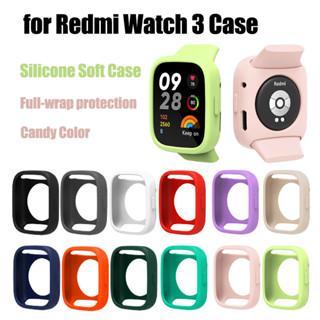 เคสซิลิโคนนิ่ม สีแคนดี้ สําหรับ Redmi Watch 3