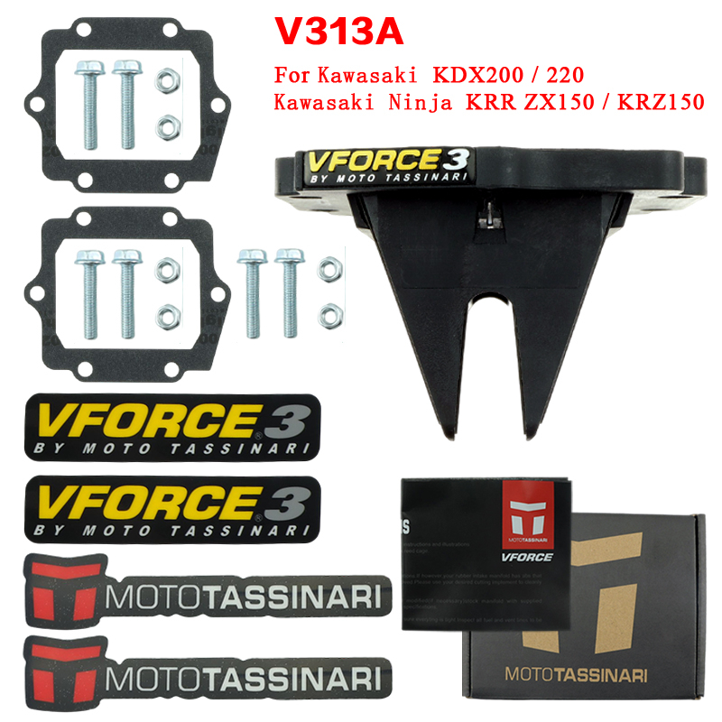 Reed Valve Vforce 3 VForce3 รีดวาล์ว สําหรับ Kawasaki V313A KR150 ZXR150 ZX150 KRR150 KR150 KRZ150 K