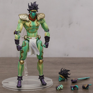 โมเดลฟิกเกอร์ Jojos Bizarre Adventure Star Platinum PVC ของเล่นสําหรับเด็ก